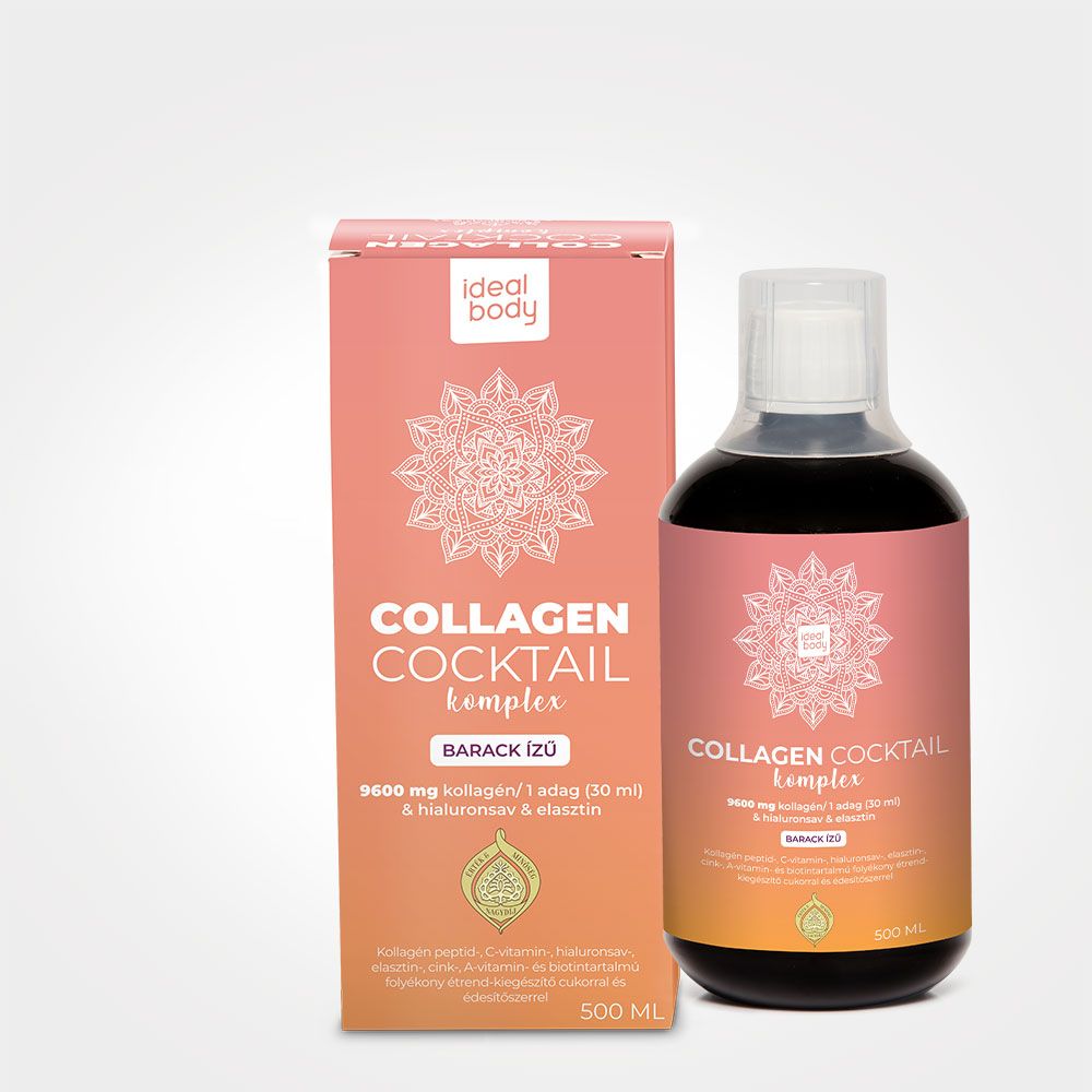 BARACK ízű COLLAGEN COCKTAIL komplex folyékony kollagén
