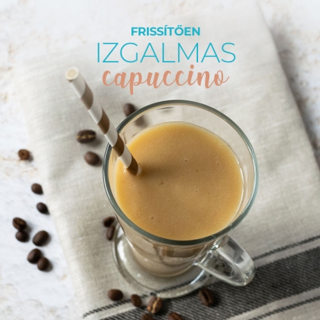 CAPPUCCINO ízű IdealBody® diétás  fehérje turmixpor