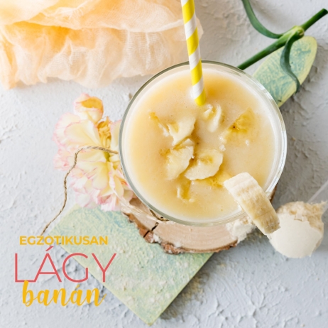 BANÁN ízű IdealBody® diétás fehérje turmixpor