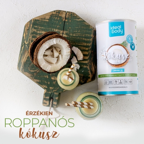 KÓKUSZ ízű IdealBody® diétás fehérje turmixpor